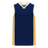 Athletic Knit Pro Cut Basketball Jersey with Rap Neck & Side Inserts (B1715)